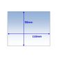 Weldclass Outer Lens Clear Wide View 110 x 90mm PK10