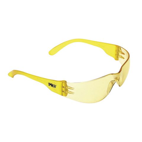 Pro Choice Tsunami Safety Glasses - Amber Lens