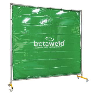 Betaweld Welding Screen & Frame Kit 2 x 2m - Green