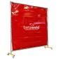 Betaweld Welding Screen & Frame Kit 2 x 2m - Red