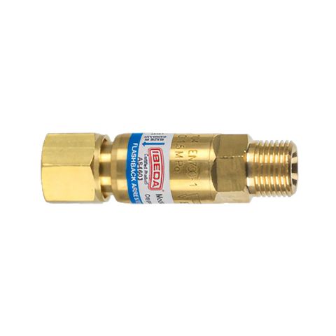Flashback Arrestor Oxygen Medium Flow Torch End