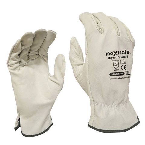 Maxisafe Rigger Guard 5 Cut Resistant Glove - Large