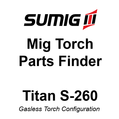 Sumig S260 Gasless Mig Torch Spares