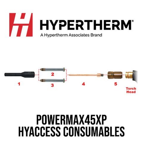 PMX45XP HyAccess Cut & Gouge Consumables