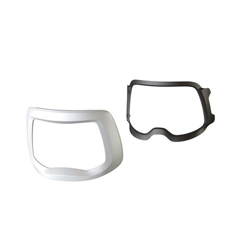 Speedglas 9100 FX Silver and Black Front Cover Sections