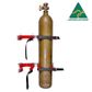 Gas Bottle Holder – Galvanised for 2 Bottles 230-310mm