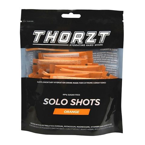 Thorzt 99% Sugar Free Solo Shots - Orange PK50