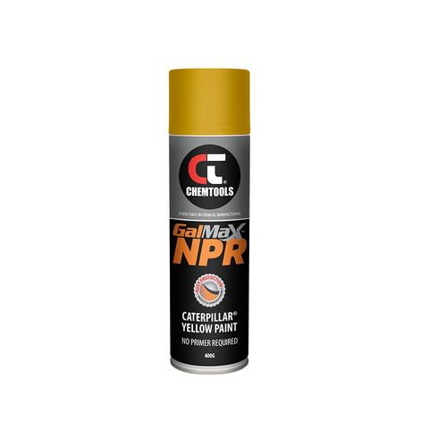 GalMax NPR Caterpillar Yellow Paint Aerosol 400g