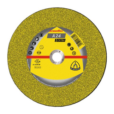 Klingspor Cutting Disc A24 Extra 180 x 3.0 x 22mm PK25