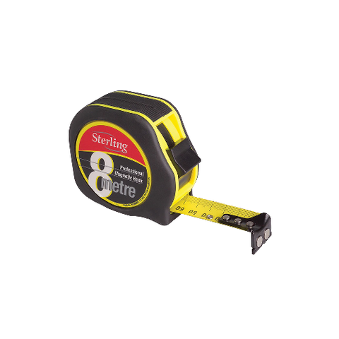 Sterling Tape Measure with Magnetic Tips