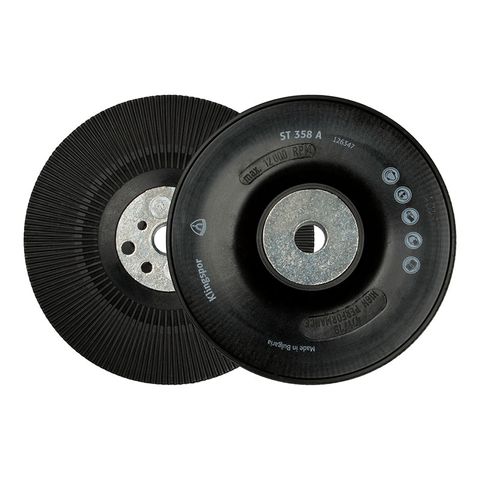 Klingspor Fibre Disc Ribbed Backing Pad ST358A 115mm