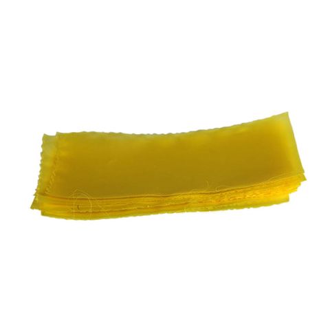 Cougartron Yellow Fabric 75x40mm 12PK