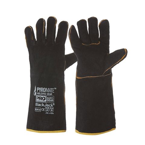 Pyromate Black Jack Black & Gold Welding Glove - Large