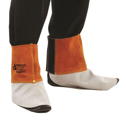 Pyromate Welders Leather Spats - Large