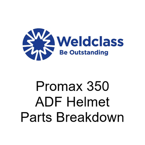 Promax 350 Helmet Parts Breakdown