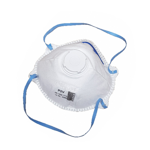 P2 Dust/Mist Mask with Valve PK10