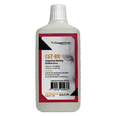 Cougartron Brass Etching Fluid 0.5L
