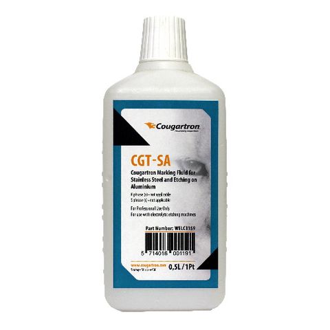 Cougartron SS/Alum Etching Fluid 0.5L