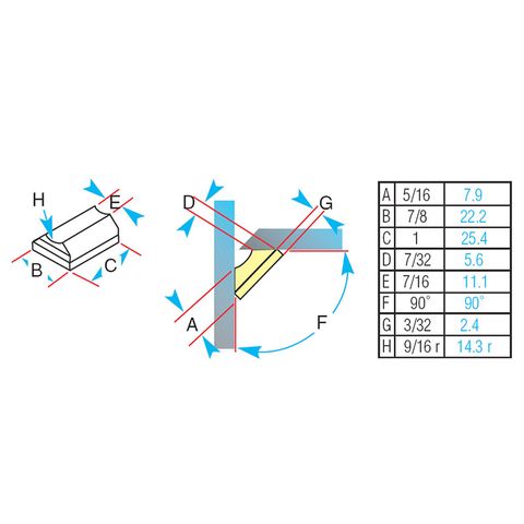 Katbak Ceramic Weld Backing 1G65-B