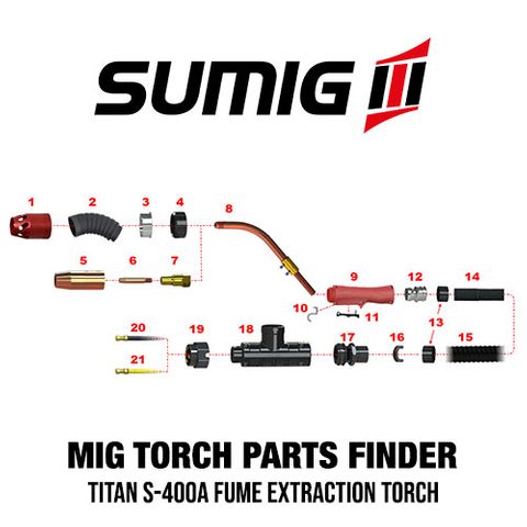 Sumig S-400A Extraction Torch Parts Breakdown