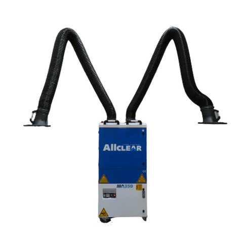 Allclear MA350 Mobile Auto Fume Filter Unit 2 Arm 415V