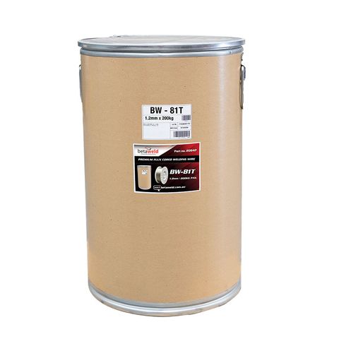 BW-81T-1Ni1M 1.2mm Flux Core 200kg Pail