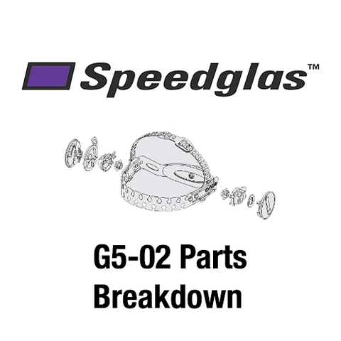 Speedglas G5-02 Helmet Parts Breakdown
