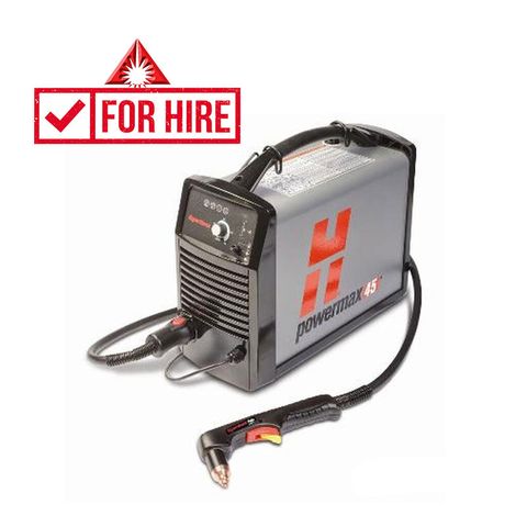 Hypertherm Powermax 45 Plasma Cutter for Hire