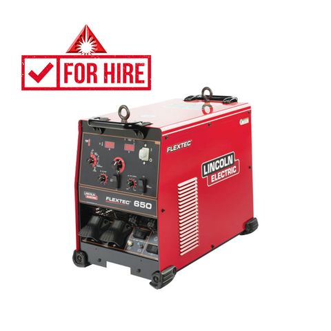 Lincoln Flextec 650 Multi Process Welder for Hire