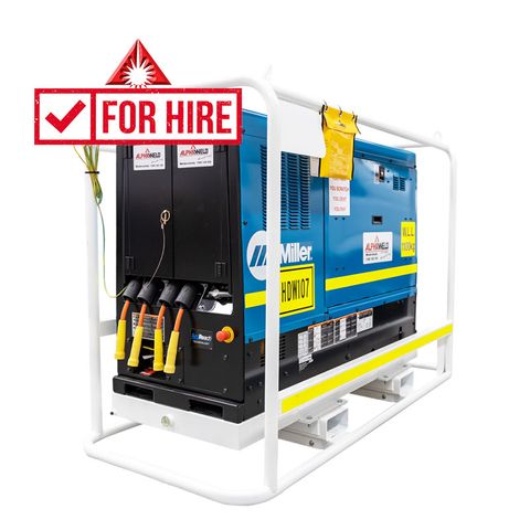 Miller 800X Duo Air Pak Diesel Welder for Hire