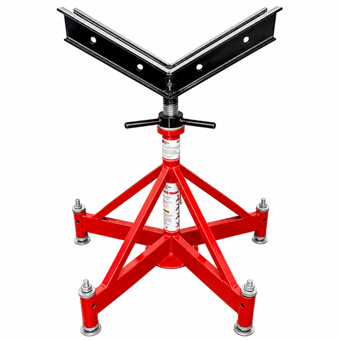 5 Leg Giant Jack Stand with V-Head - Complete Kit