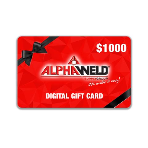 Alphaweld Digital Gift Card - $1000