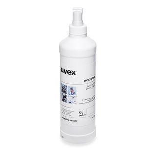 Uvex Lens Cleaning Fluid Solution - 500ml Pump Spray Bottle