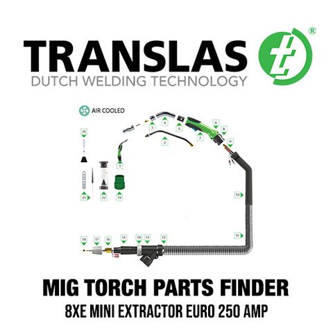Translas 250 Amp Gun Spare Parts