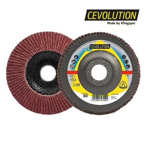 Klingspor Ceramic Flap Disc SMT974 Special 125 x 60G PK10