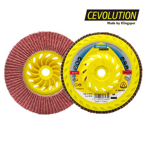 Klingspor SMT 975 Special Trimmable Ceramic Flap Discs