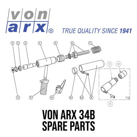 Von Arx 34B Spare Parts Finder