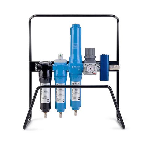 Breathing Air Filtration System Portable - 3 Person 4 Stage