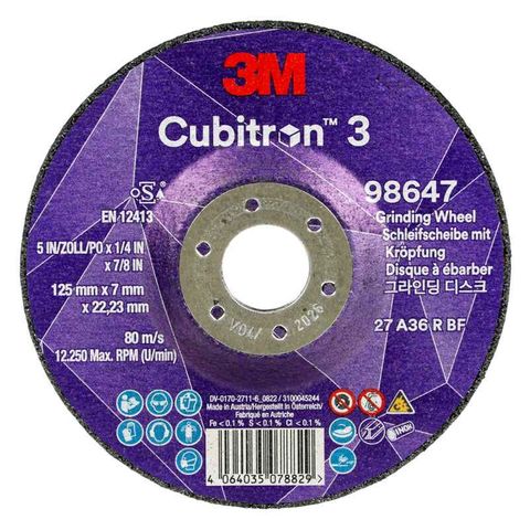 3M Cubitron 3 Grinding Wheels