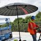 Pipeliners Cloud Flame Resistant Welding Umbrella
