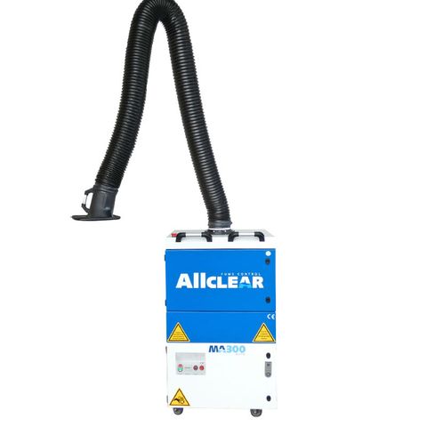 AllClear MA300 Auto Fume Filter Unit 1Ph/240V with 3m Arm