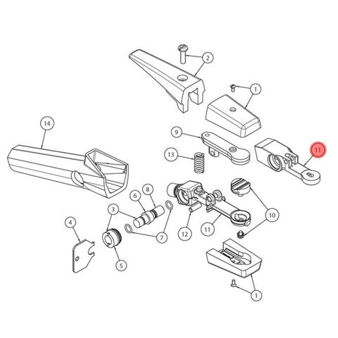 Torch Body for Arcair K4000 Torch