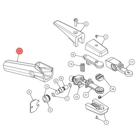 Handle for Arcair K4000 Torch
