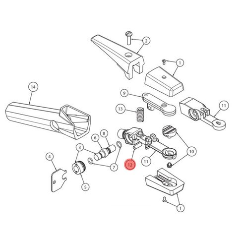 Hinge Pin for Arcair K4000 Torch