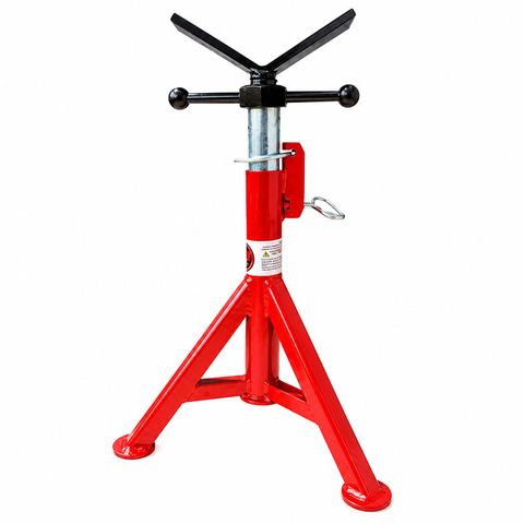 Stubby Fixed Leg Pipe Stand 1000kg with Oversized Vee Head