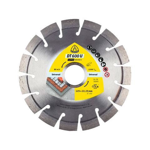 Klingspor DT 600 U Supra Diamond Cutting Discs