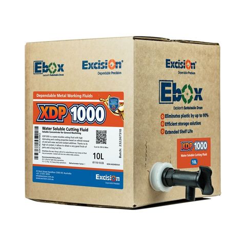 XDP1000 Water Soluble Cutting Fluid - 10L Ebox