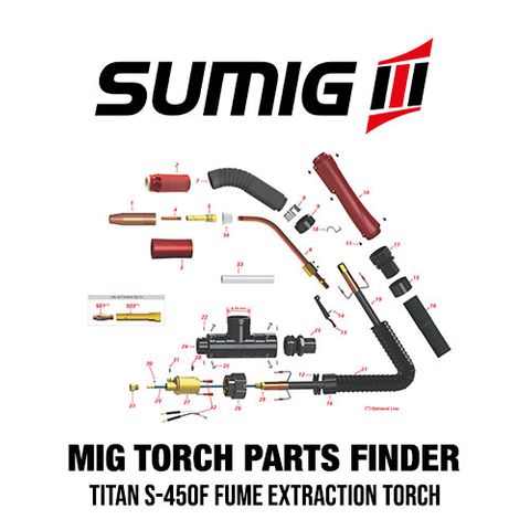 Sumig S-450F Extraction Torch Spares