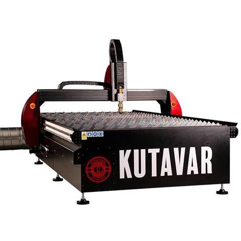 KUTAVAR CNC Plasma Cutter Table – MAXPRO (Fume Extraction)