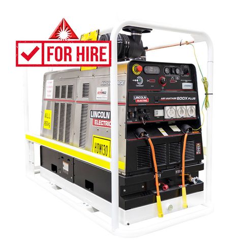 Lincoln Air Vantage 600X Plus Diesel Welder for Hire